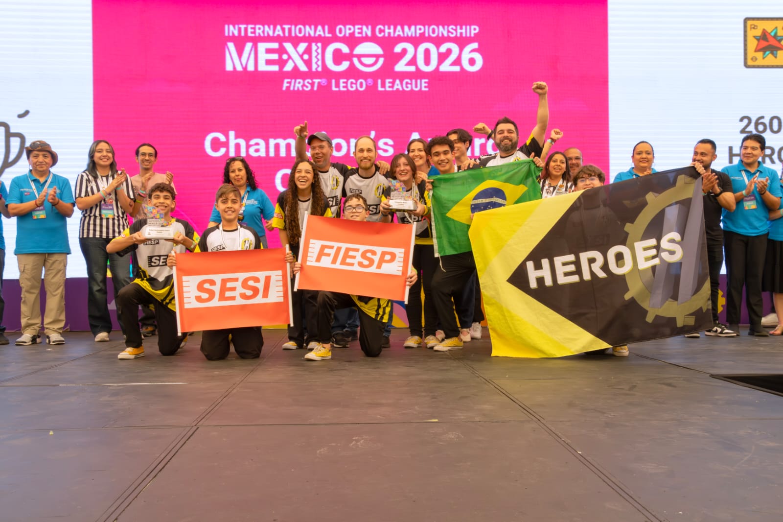 Talento de nivel superior en el primer Mundial Infantil y Juvenil de STEM